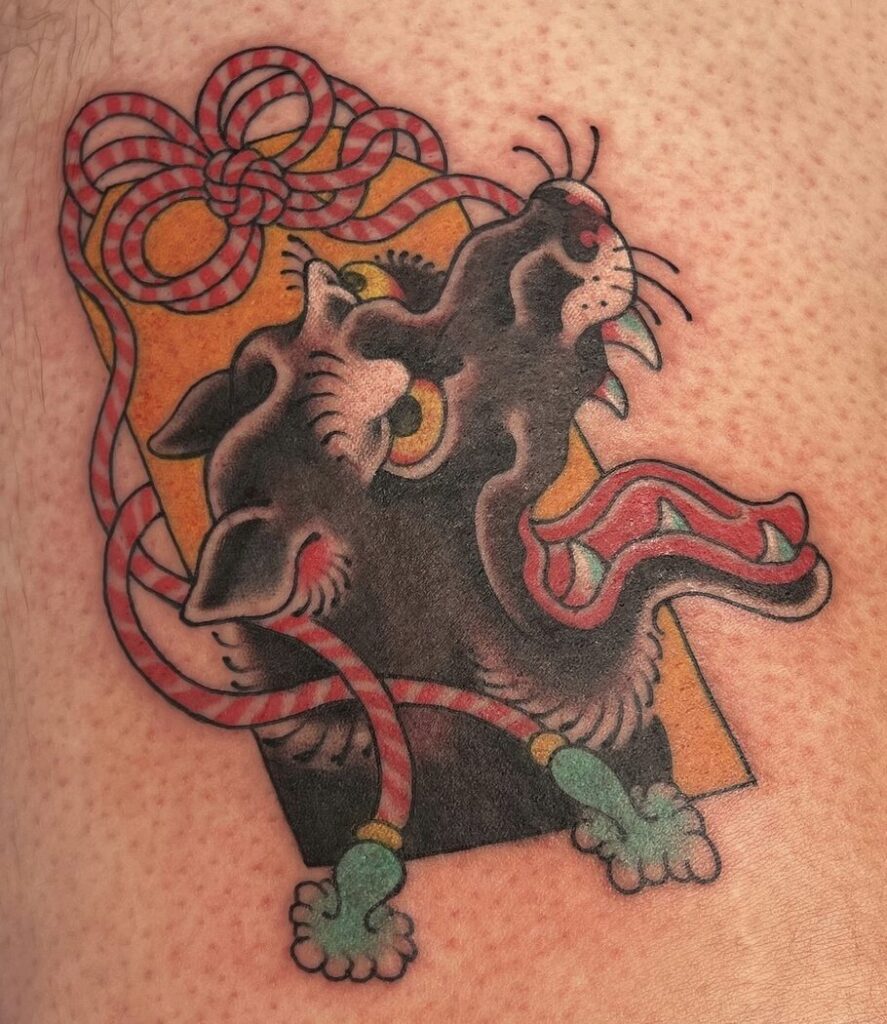 JameeArt Dog Tattoo of dog japanese style