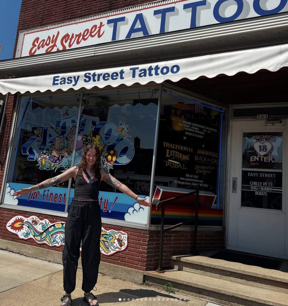 JameeArt East Street Jamee at Easy Street Tattoo Shop