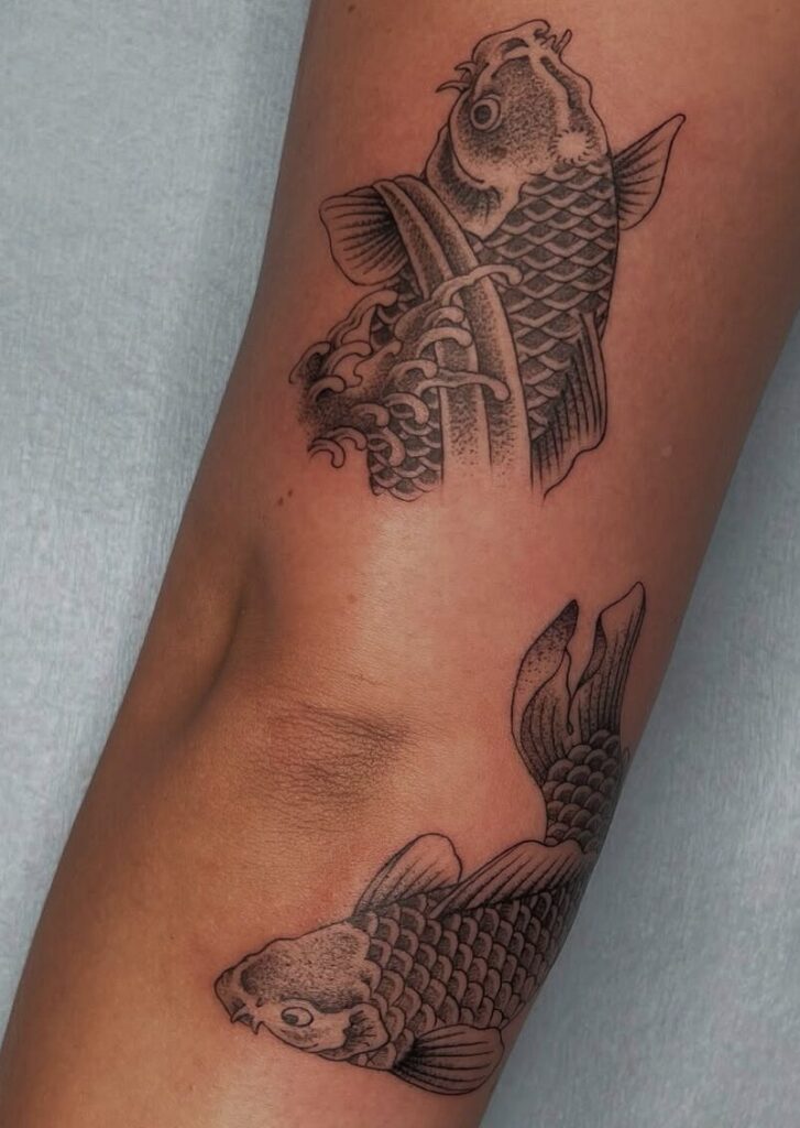 JameeArt Koi Jamee art tattoo koi