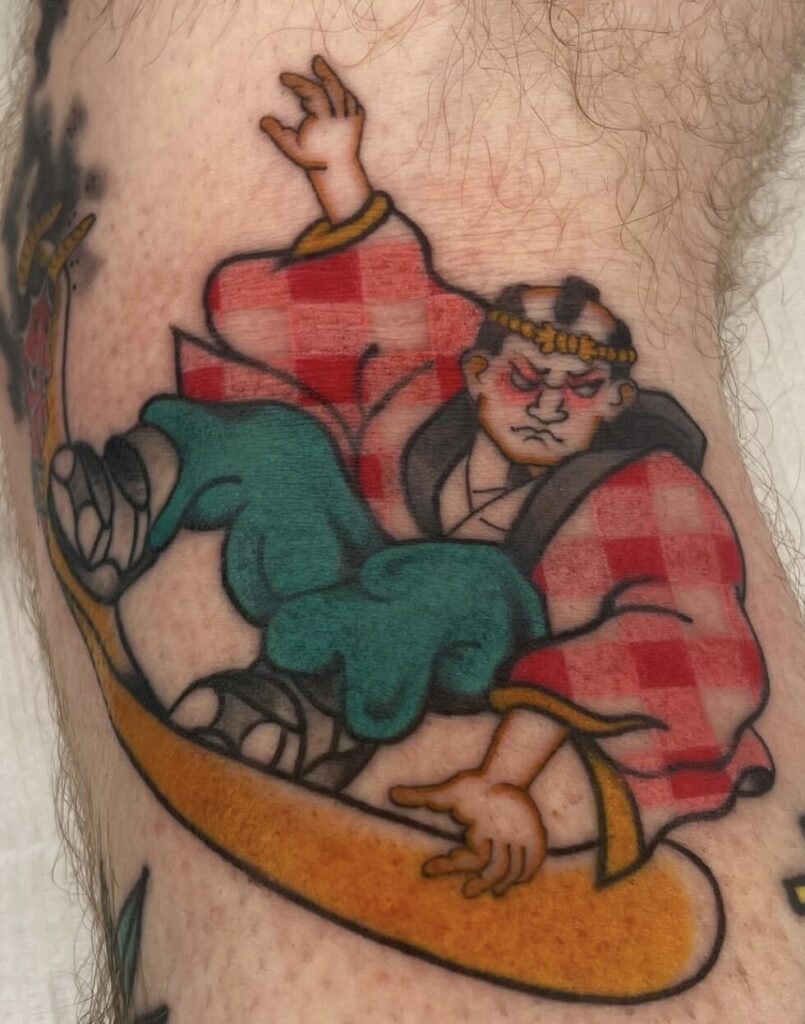 JameeArt Samurai Jamee Art tattoo